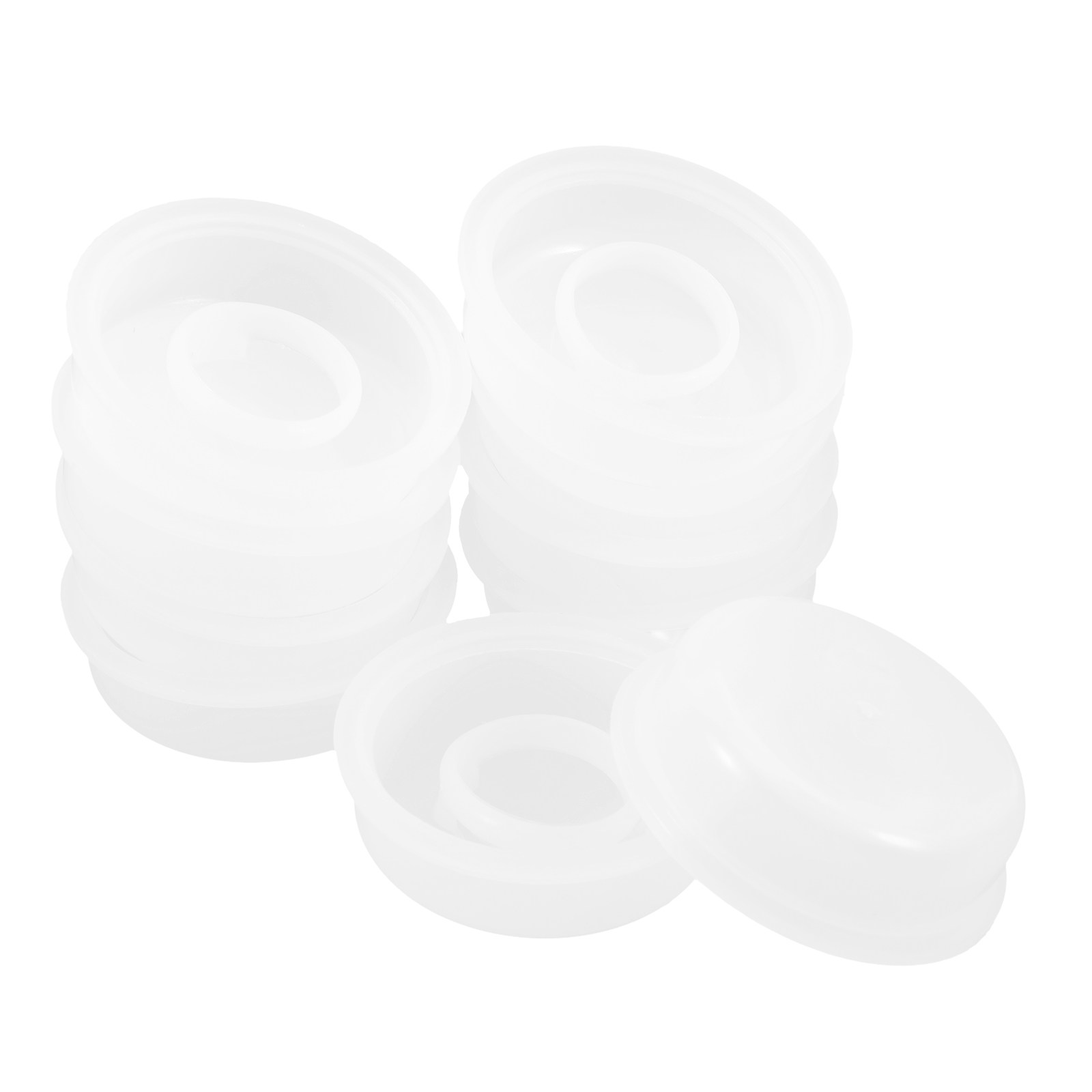 Food Storage Lid - 10 Peças Tampas Plásticas para Baldes