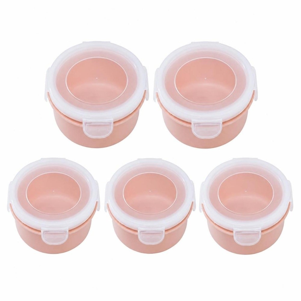 Food Storage In Pantry - Conjunto de 5 Recipientes Plásticos para
