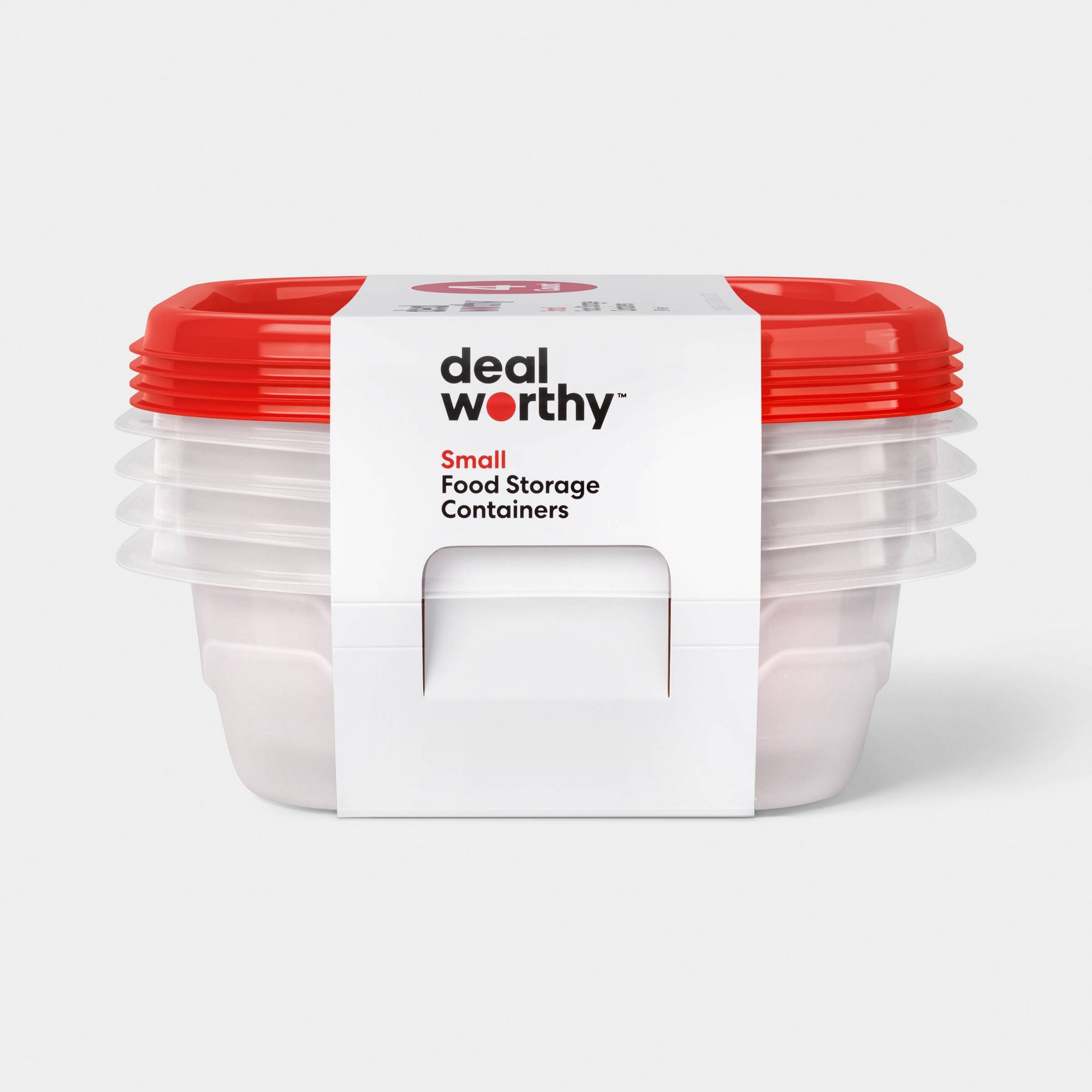 Food Storage In Pantry - Recipientes de armazenamento de alimentos quadrados