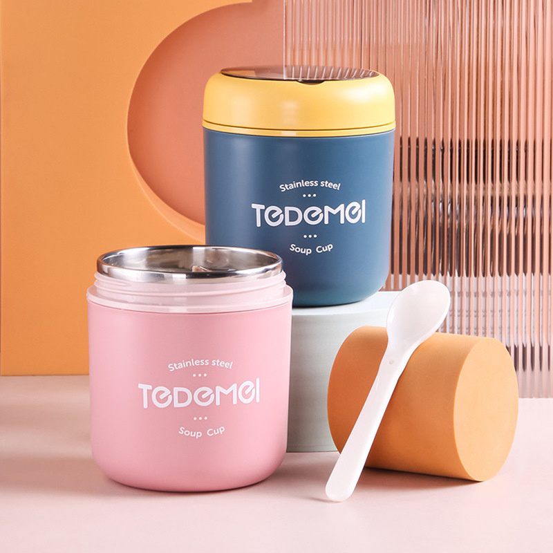 Food Storage Thermos - Aço inoxidável copo de vácuo sopa