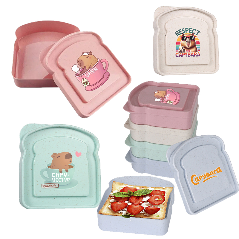 Food Storage Box - Capivara sanduíche caixa de armazenamento de