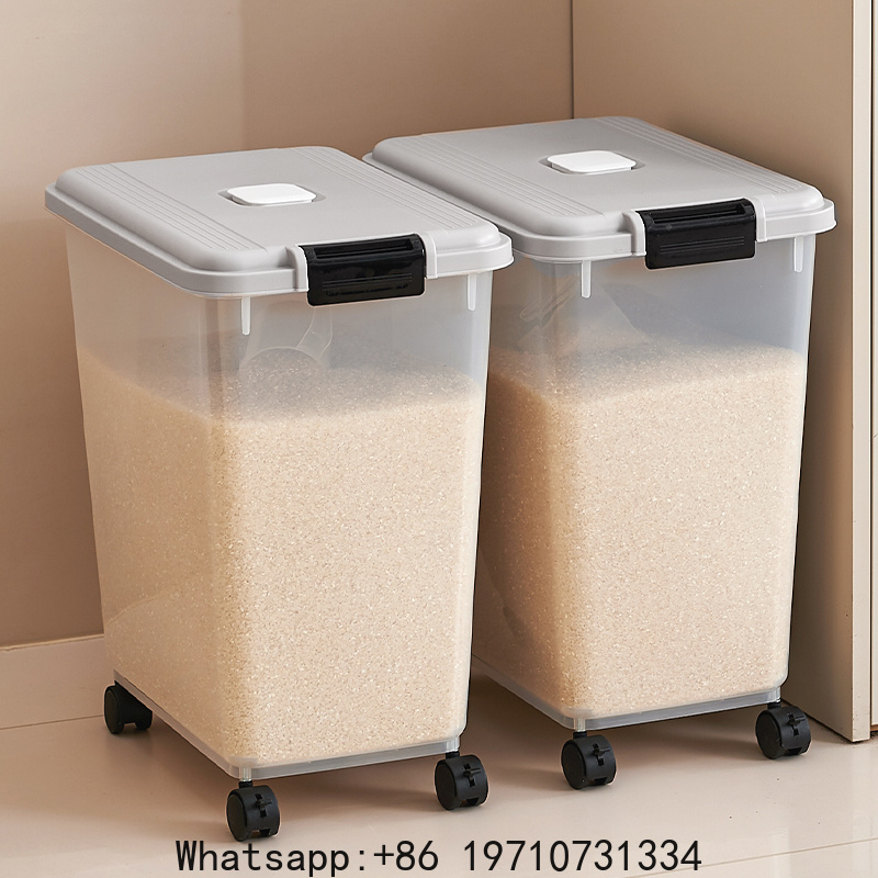 Food Storage Tank - Balde de Arroz Doméstico, Recipiente Hermético