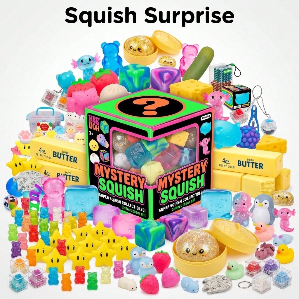 Food Storage For - Caixa Surpresa - Brinquedos Squishy de