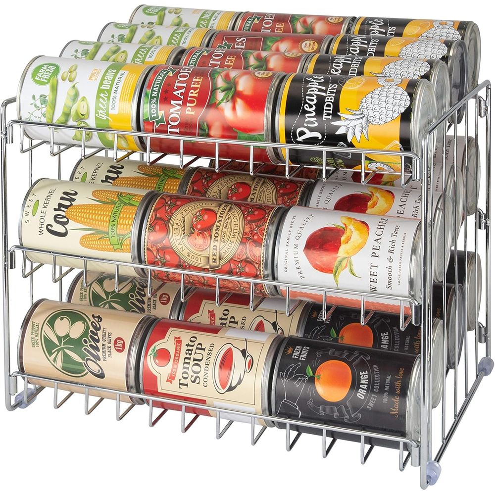 Food Storage In Pantry - Organizador de Latas de 3 Camadas