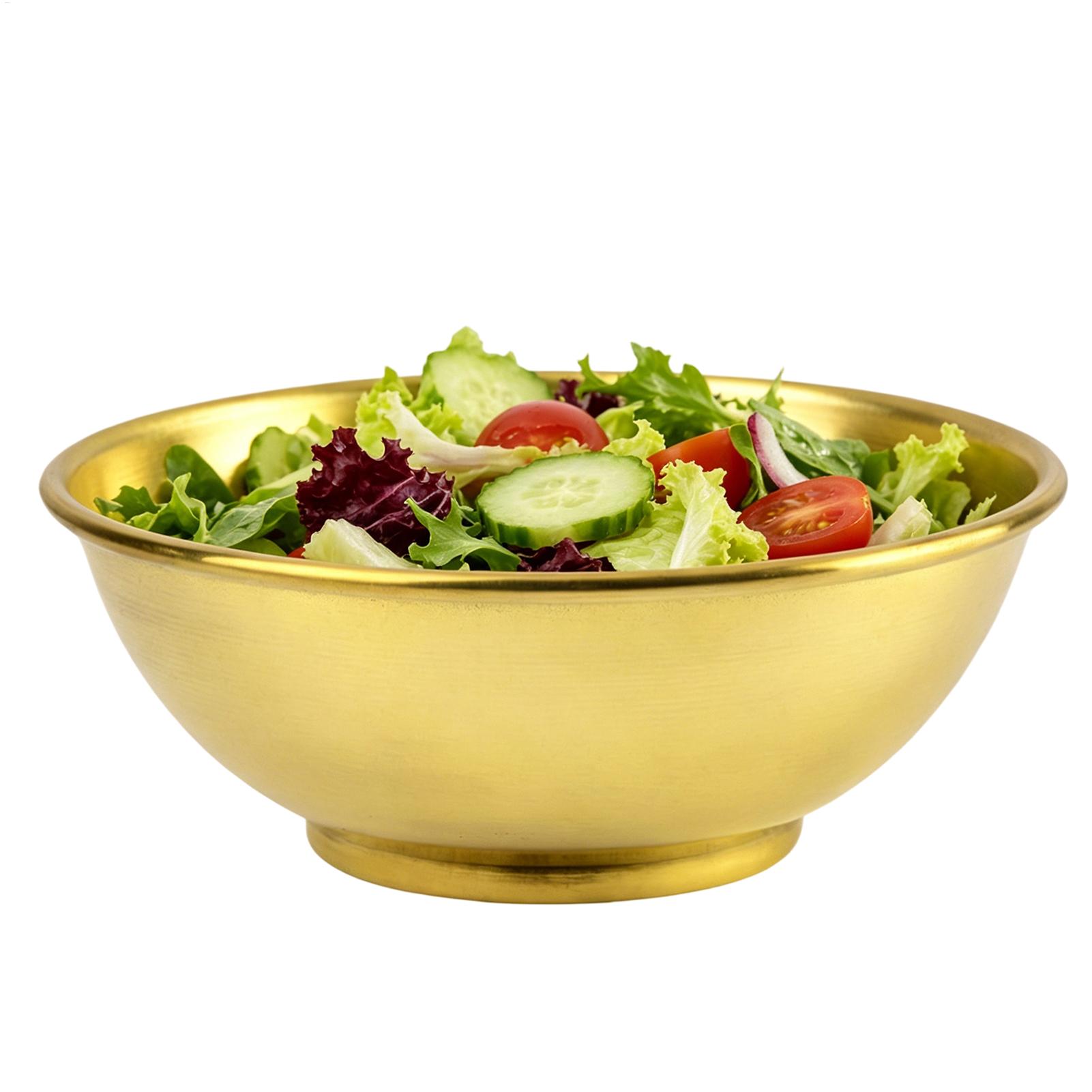 Food Storage Bowls - Tigela de Cobre Grande para Mistura,