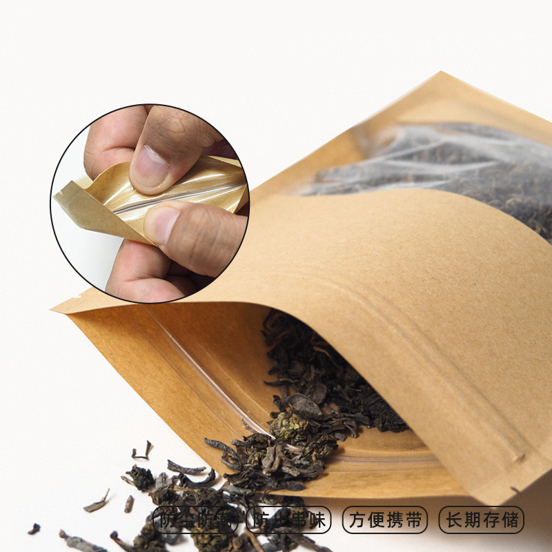 Food Storage Year Supply - 50 pçs engrossado papel kraft janela