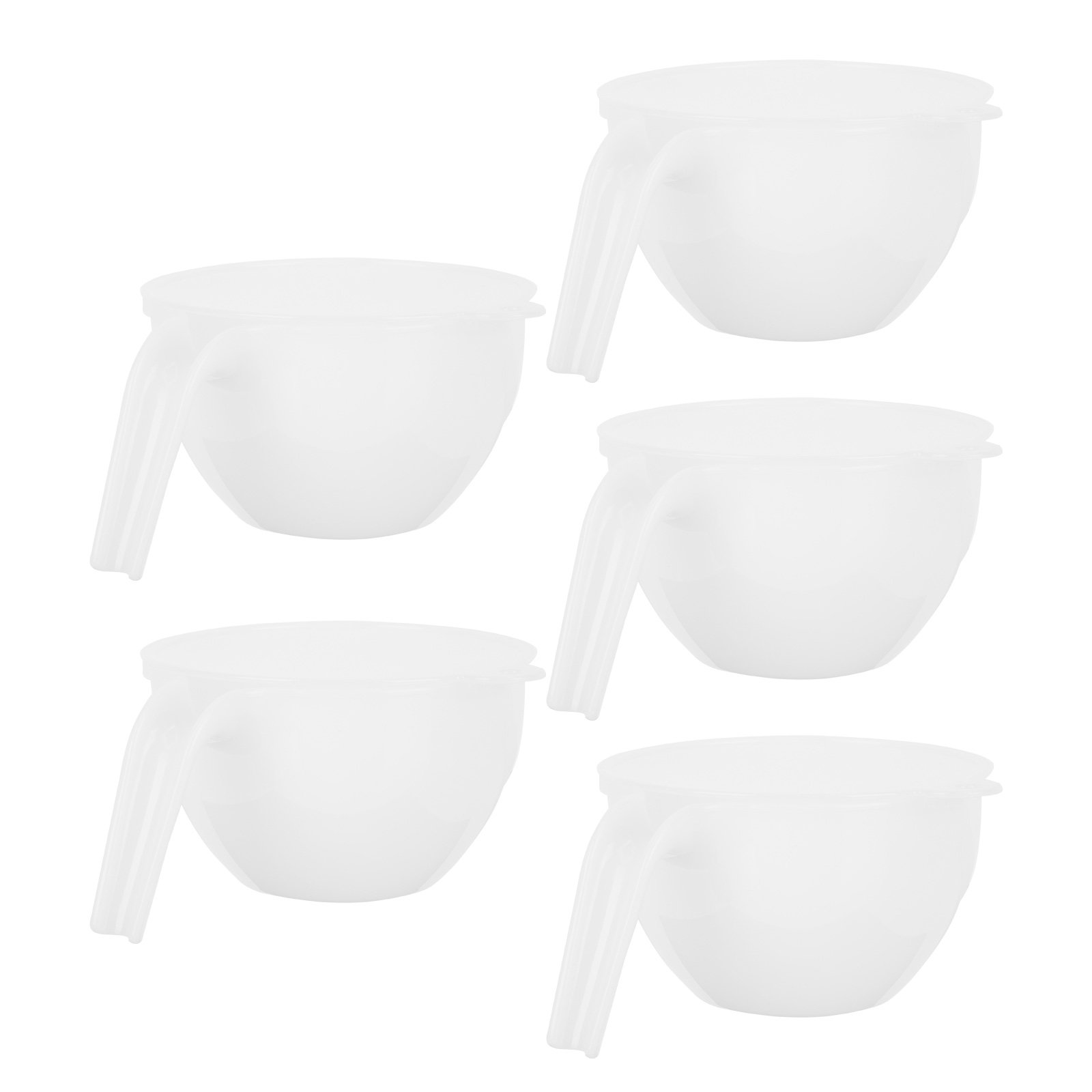 Food Storage Bowls - Conjunto de 5 Tigelas Multiuso Elegantes