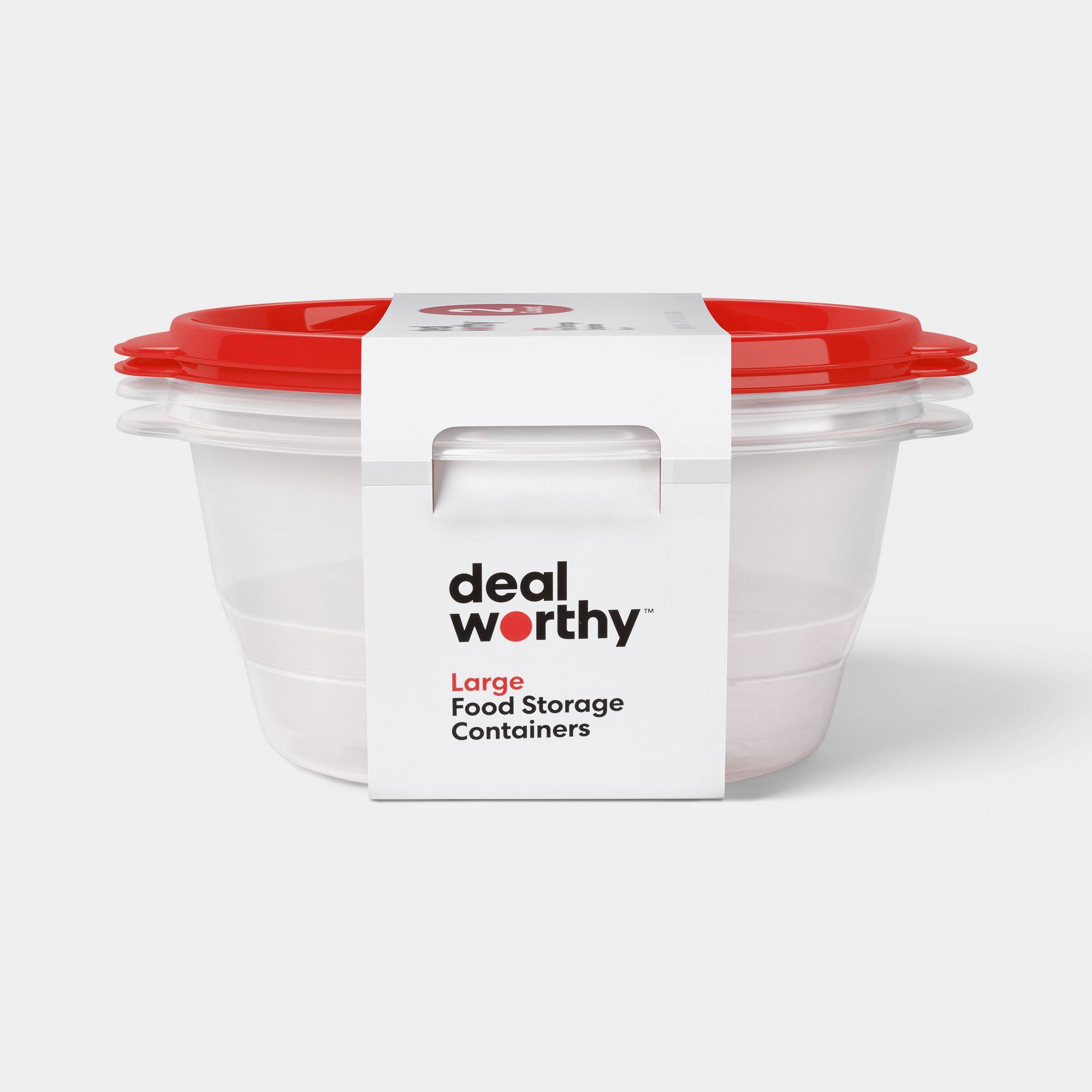 Food Storage In Pantry - Recipientes Grandes Redondos para Armazenamento de