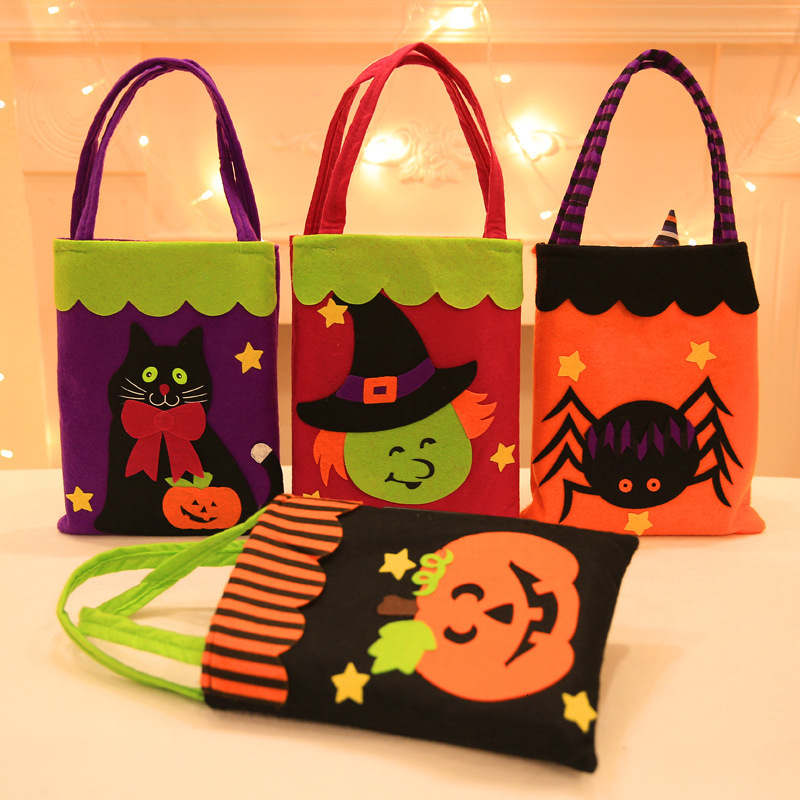 Food Storage Year Supply - Halloween abóbora bruxas saco de presente