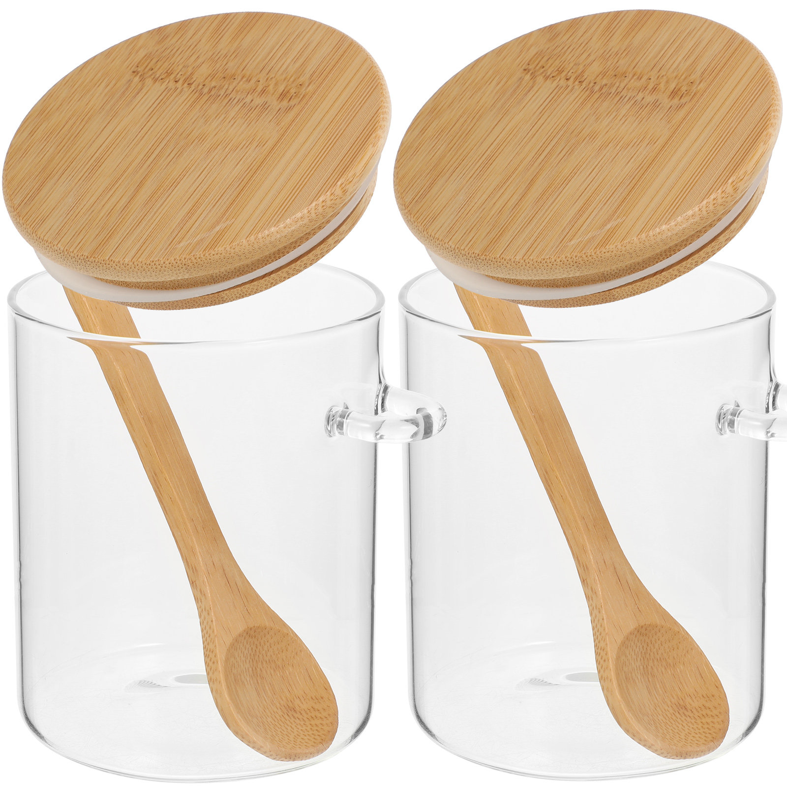 Food Storage Glass - Conjunto de 2 Potes de Vidro