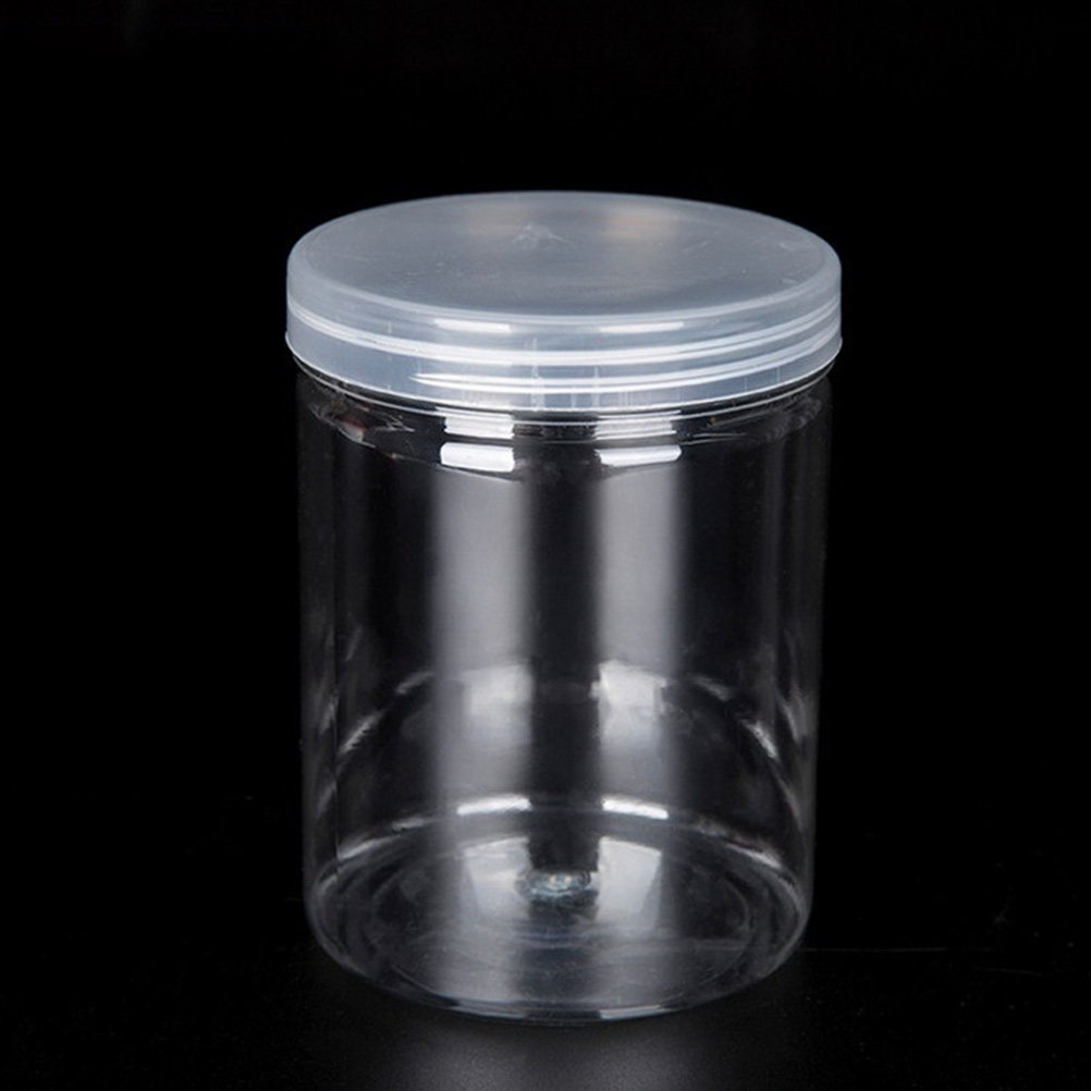 Food Storage Lid - 10 Potes de Plástico Transparente de