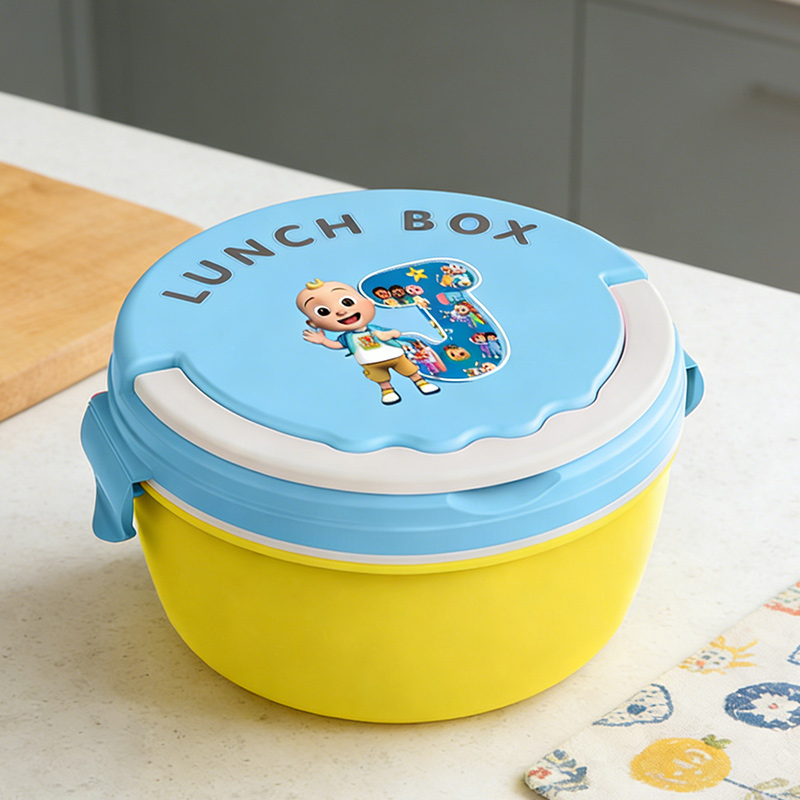Food Storage For - Lancheira Portátil Cocomelon para Meninos, Caixa