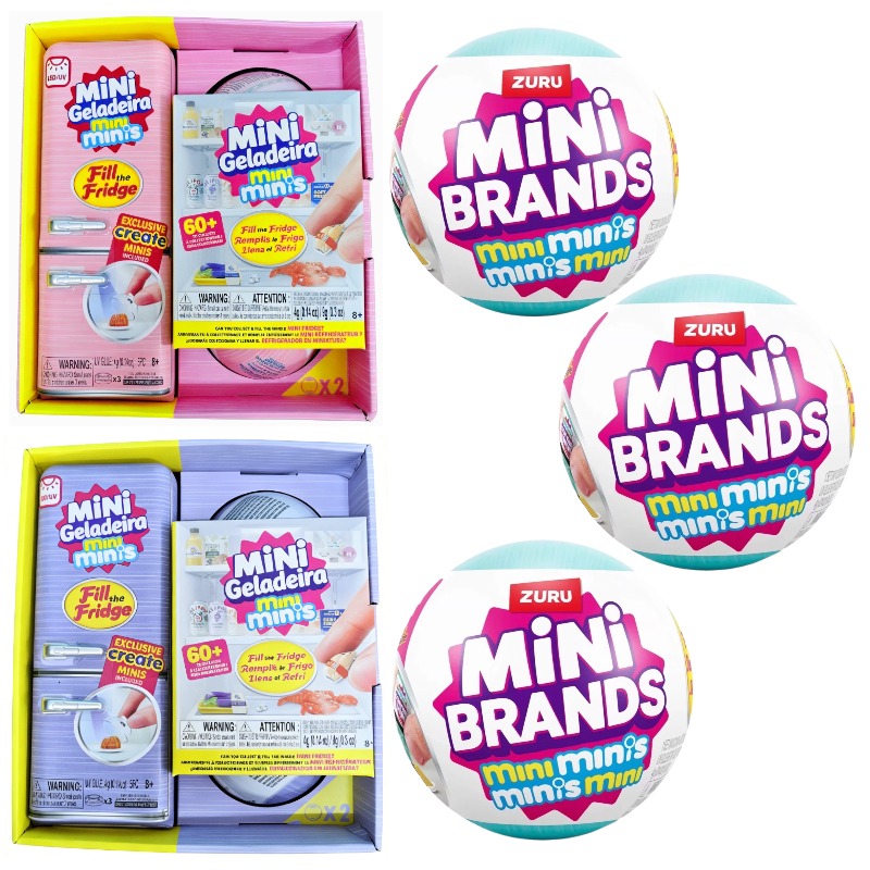 Food Storage Hot - Mini Bola Surpresa para Geladeira, Caixa