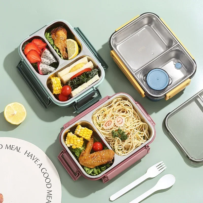 Food Storage Thermos - Lancheiras portáteis de 850ml para crianças