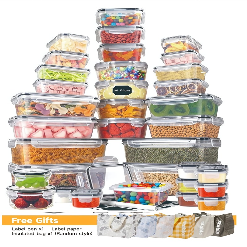 Food Storage Tank - Conjunto de Armazenamento de Alimentos Sem