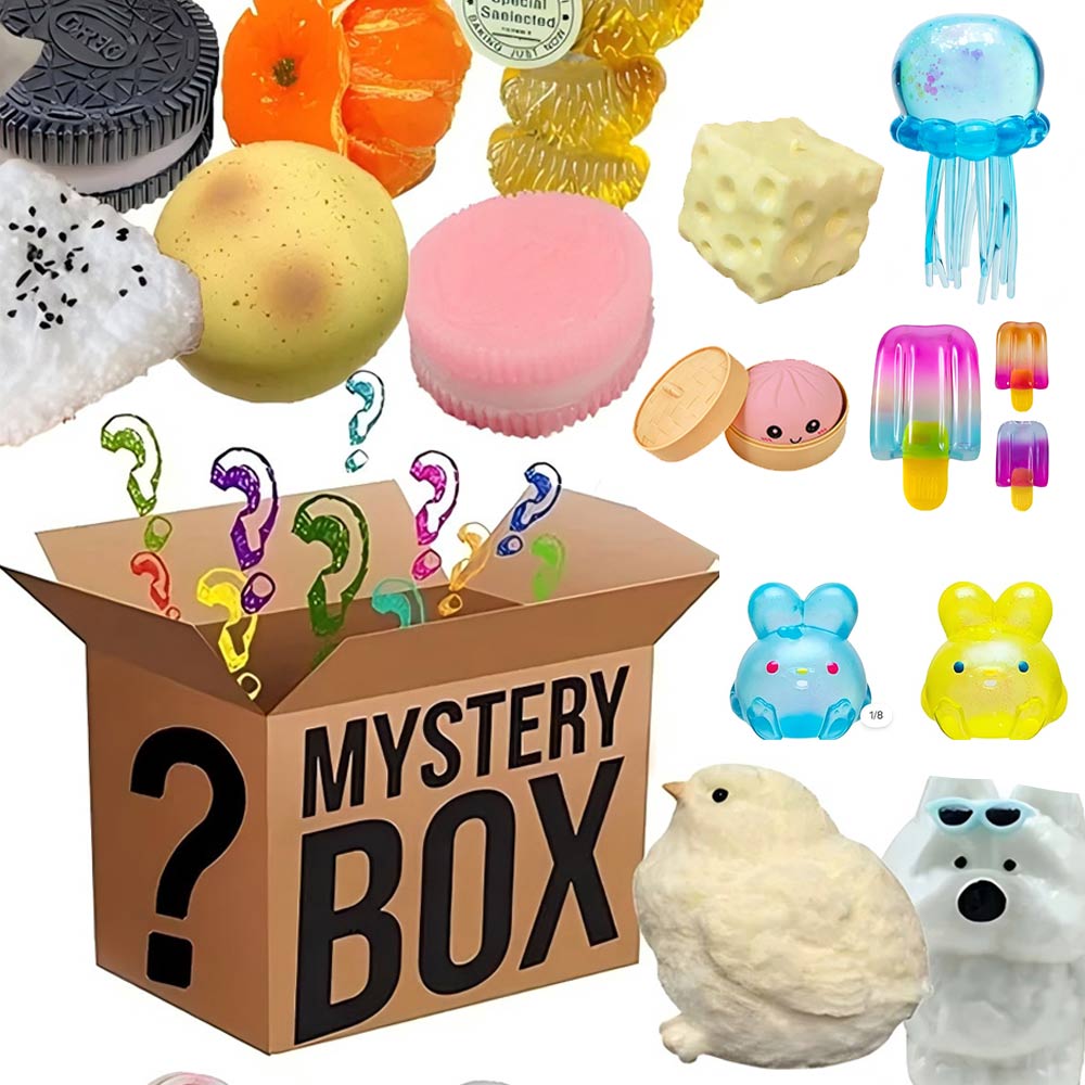 Food Storage Hot - Caixa Surpresa Popular: Squishy Mochi Pata