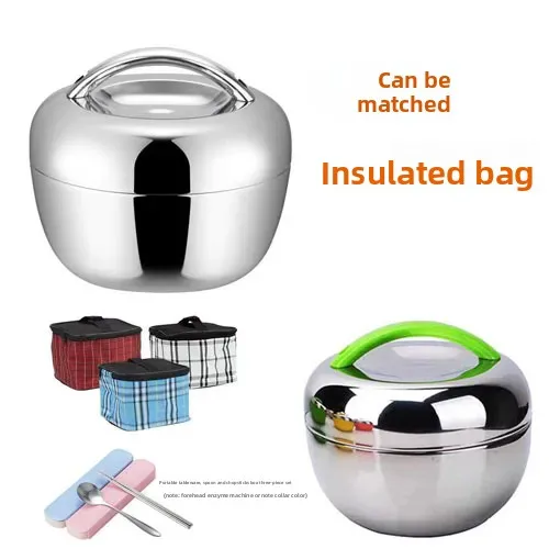 Food Storage Thermos - Vacuum Thick Stainless Steel Food Storage