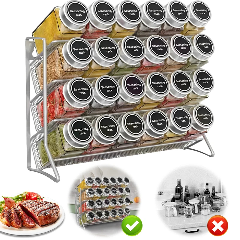 Organizador de Especiarias em  - Food Storage Shelving avaliação e preço