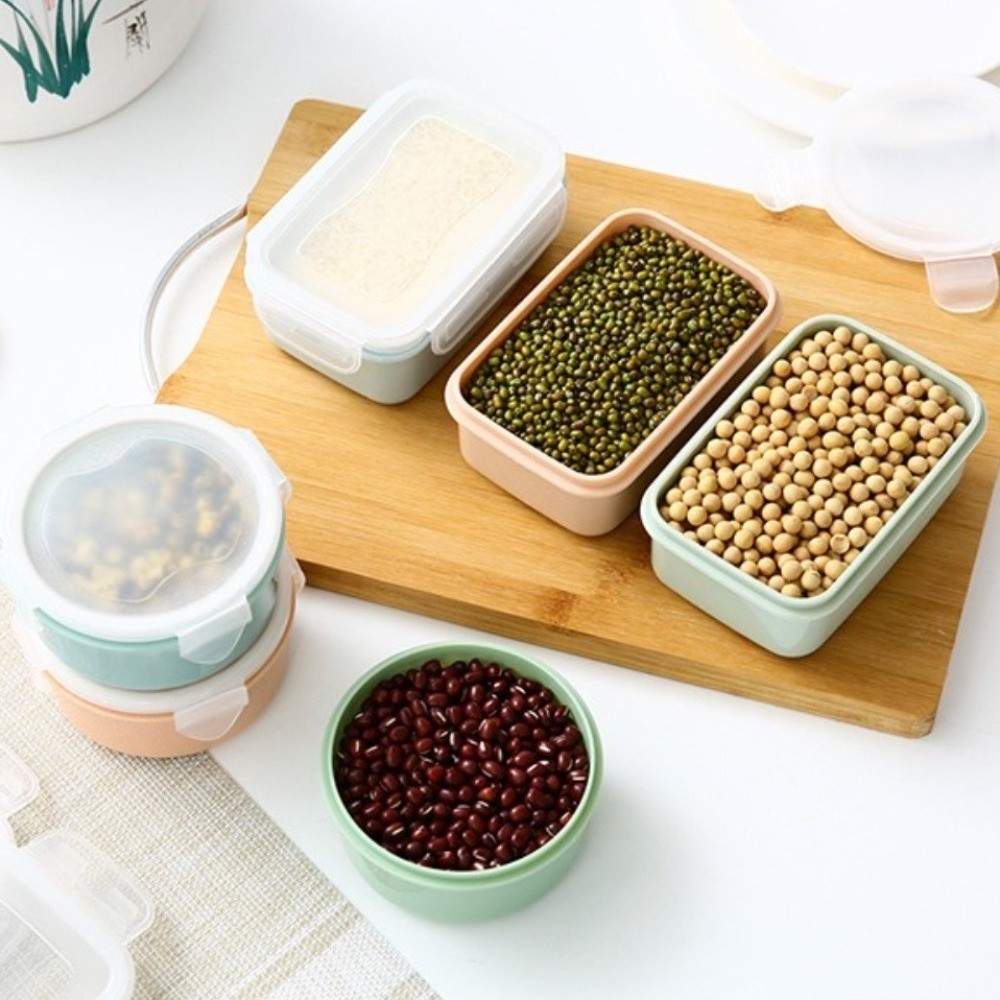 Conjunto de 5 Recipientes Plás - Food Storage In Pantry avaliação e preço