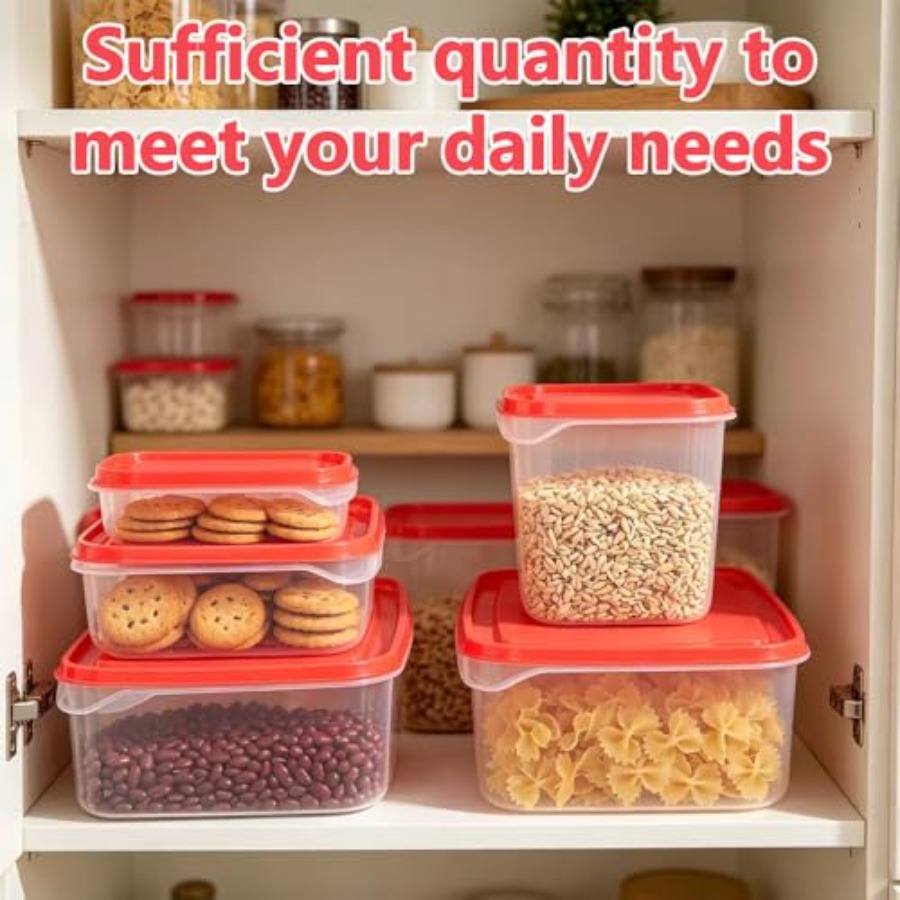 Conjunto de 17 Peças de Plásti - Food Storage Lid avaliação e preço