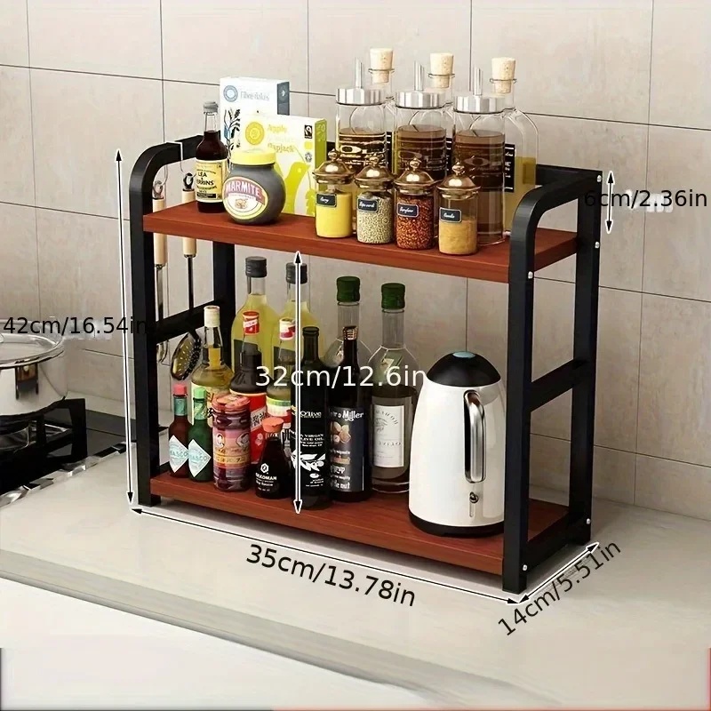Prateleira de Metal de 2 Nívei - Food Storage Shelving avaliação e preço