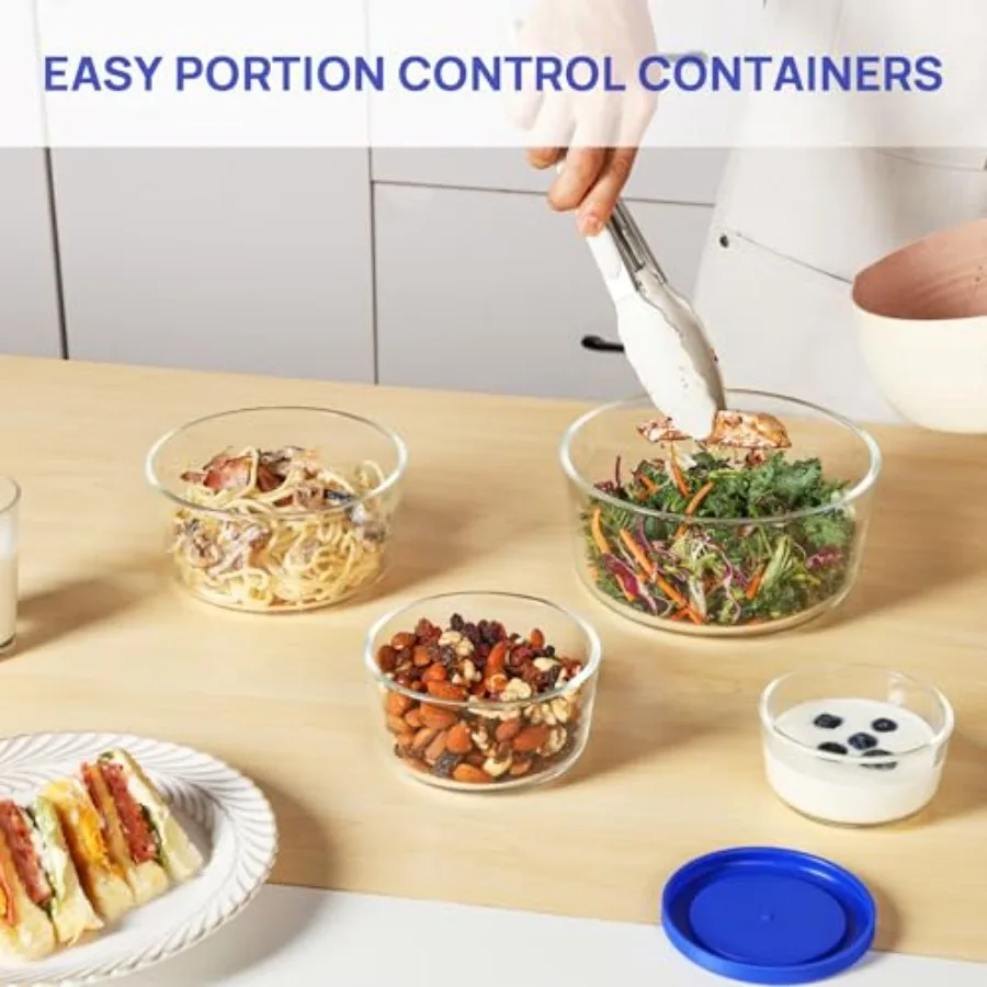 Conjunto de 4 Tigelas de Vidro - Food Storage Glass avaliação e preço