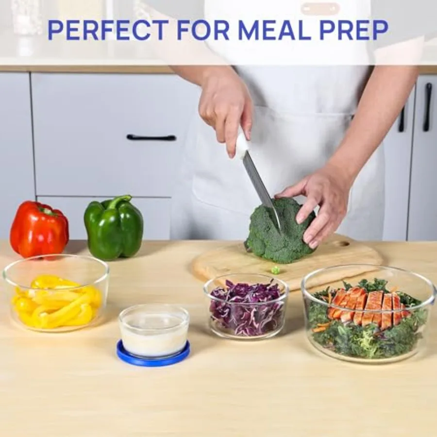 Conjunto de 4 Tigelas de Vidro - Food Storage Glass avaliação e preço