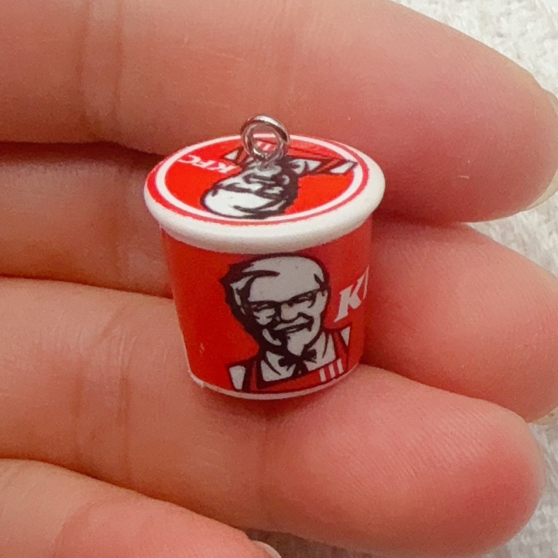 10 peças de chaveiros de resin - Food Storage For avaliação e preço