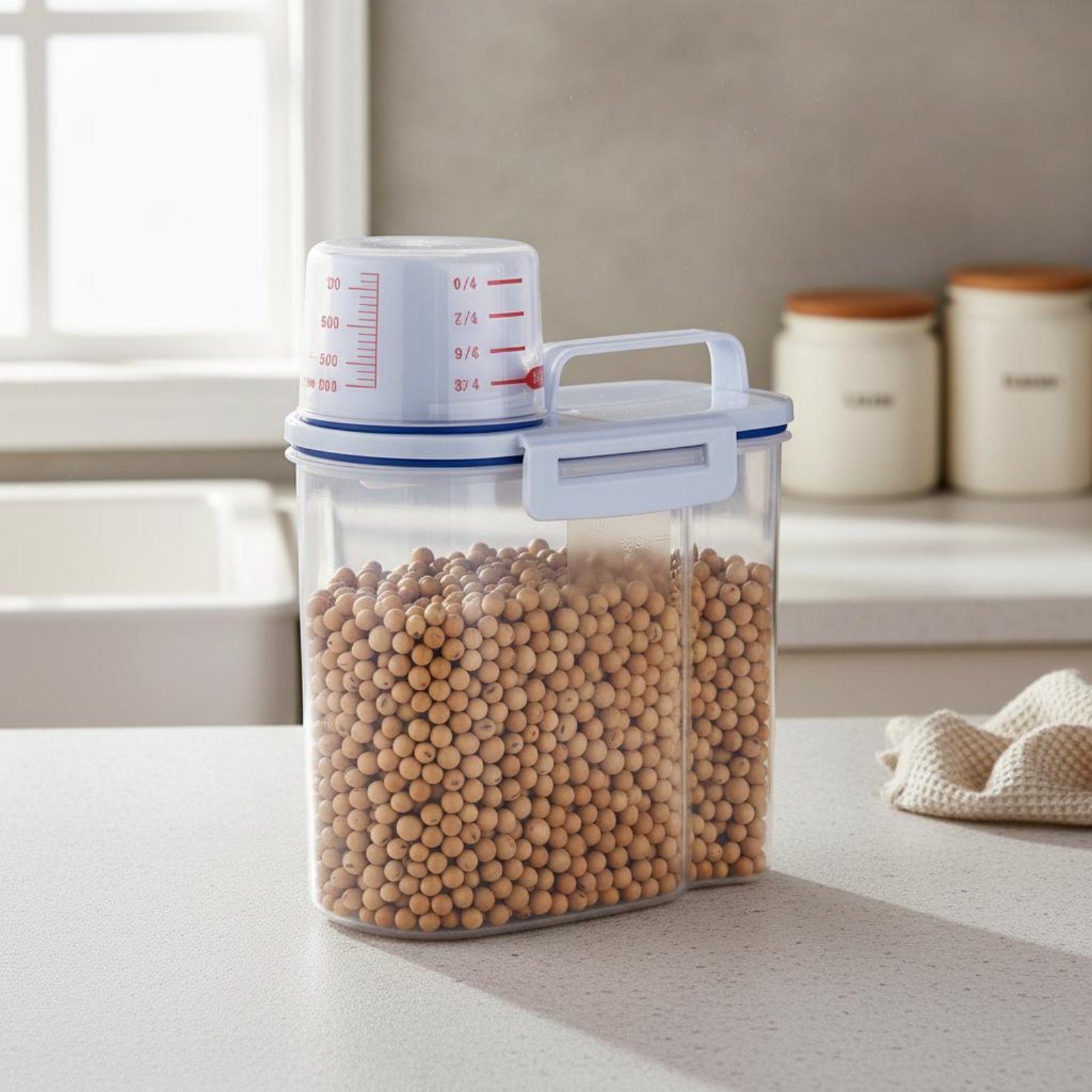 Dispensador de Arroz Seguro co - Food Storage In Pantry avaliação e preço