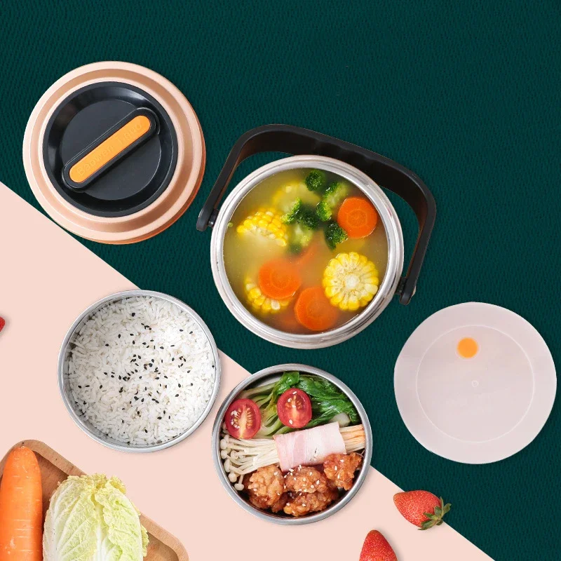 Lancheira térmica portátil de  - Food Storage Thermos avaliação e preço