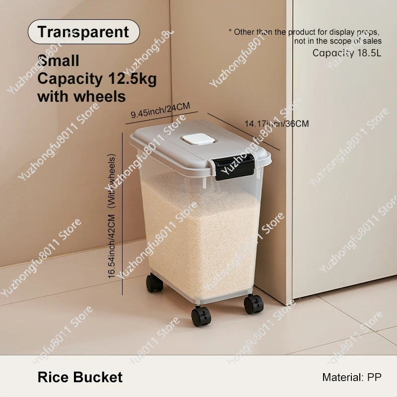 Balde de Arroz Selado para Uso - Food Storage In Pantry avaliação e preço