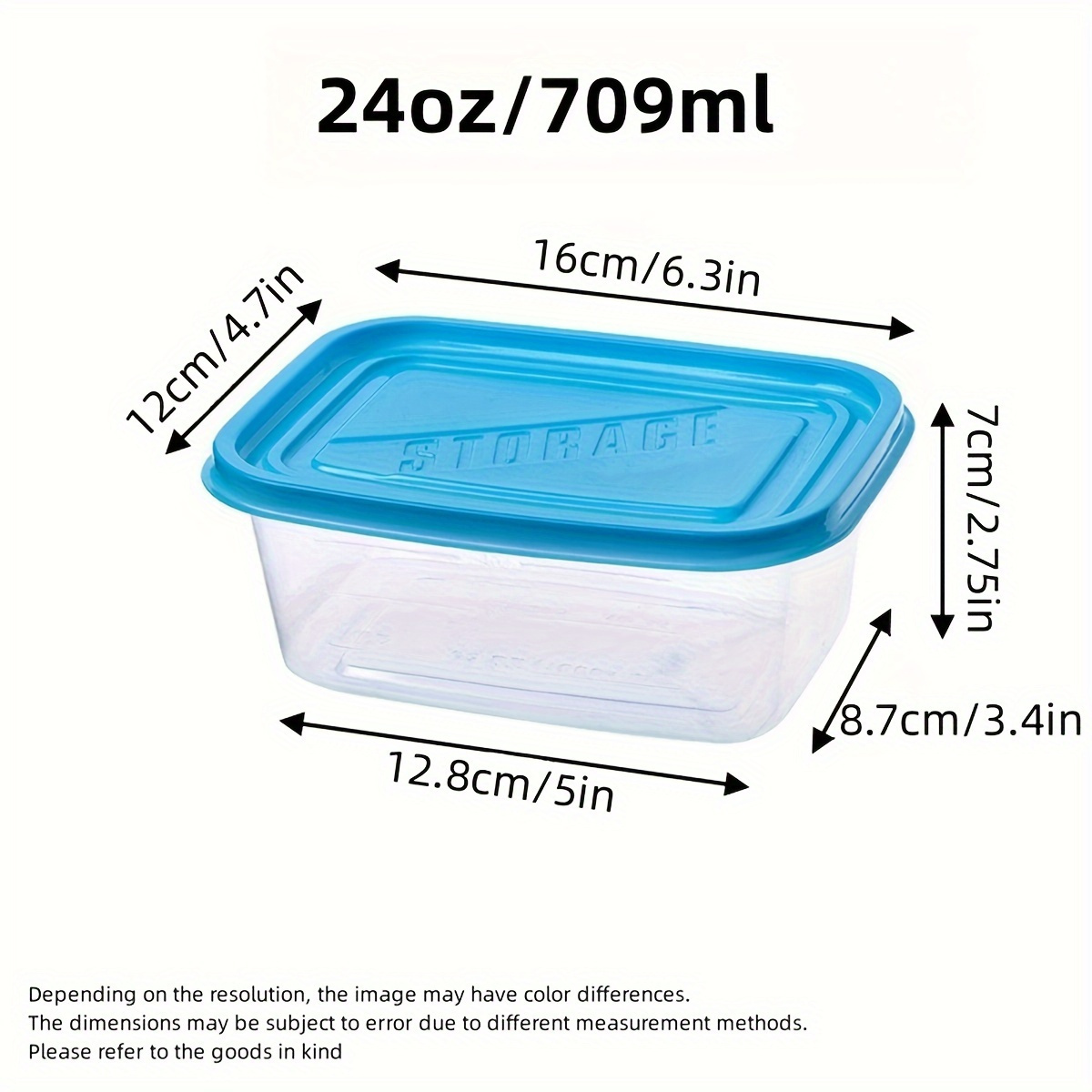 Conjunto de 6 Recipientes Tran - Food Storage Order avaliação e preço