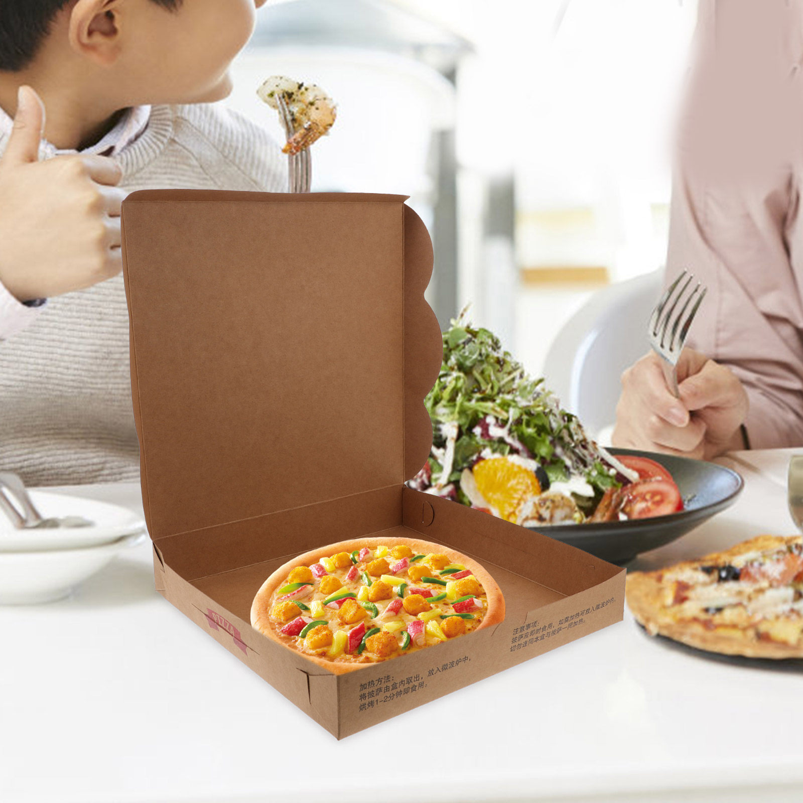 20 Caixas de Papelão Ondulado  - Food Storage Box avaliação e preço