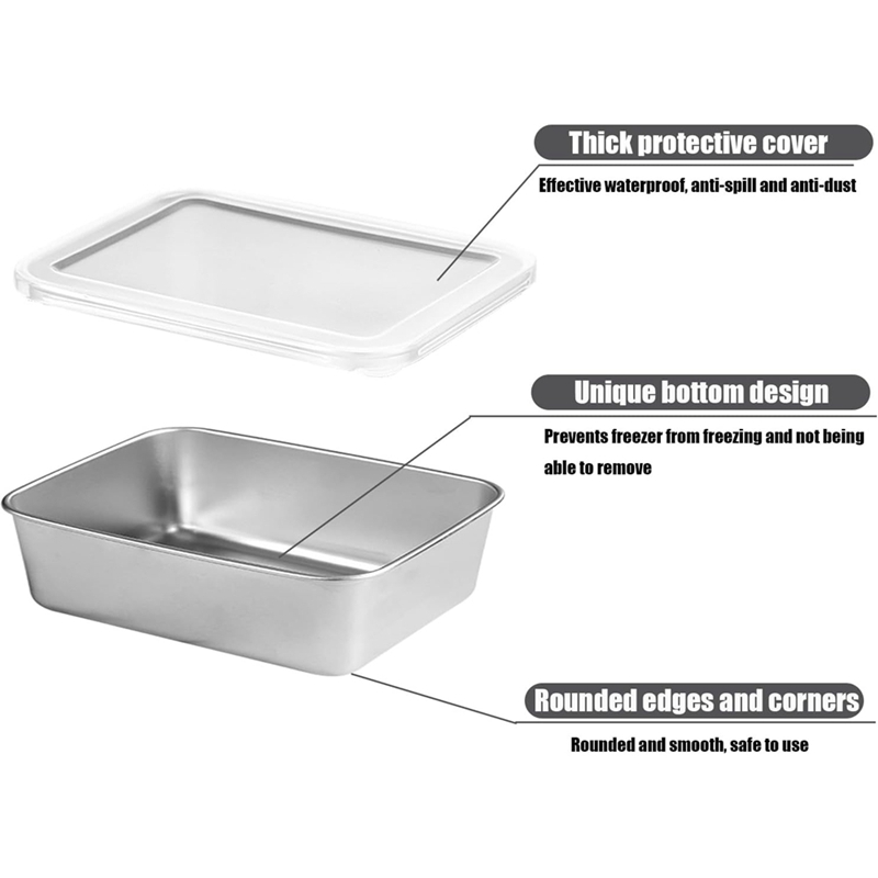 Recipientes de Aço Inoxidável  - Food Storage For avaliação e preço