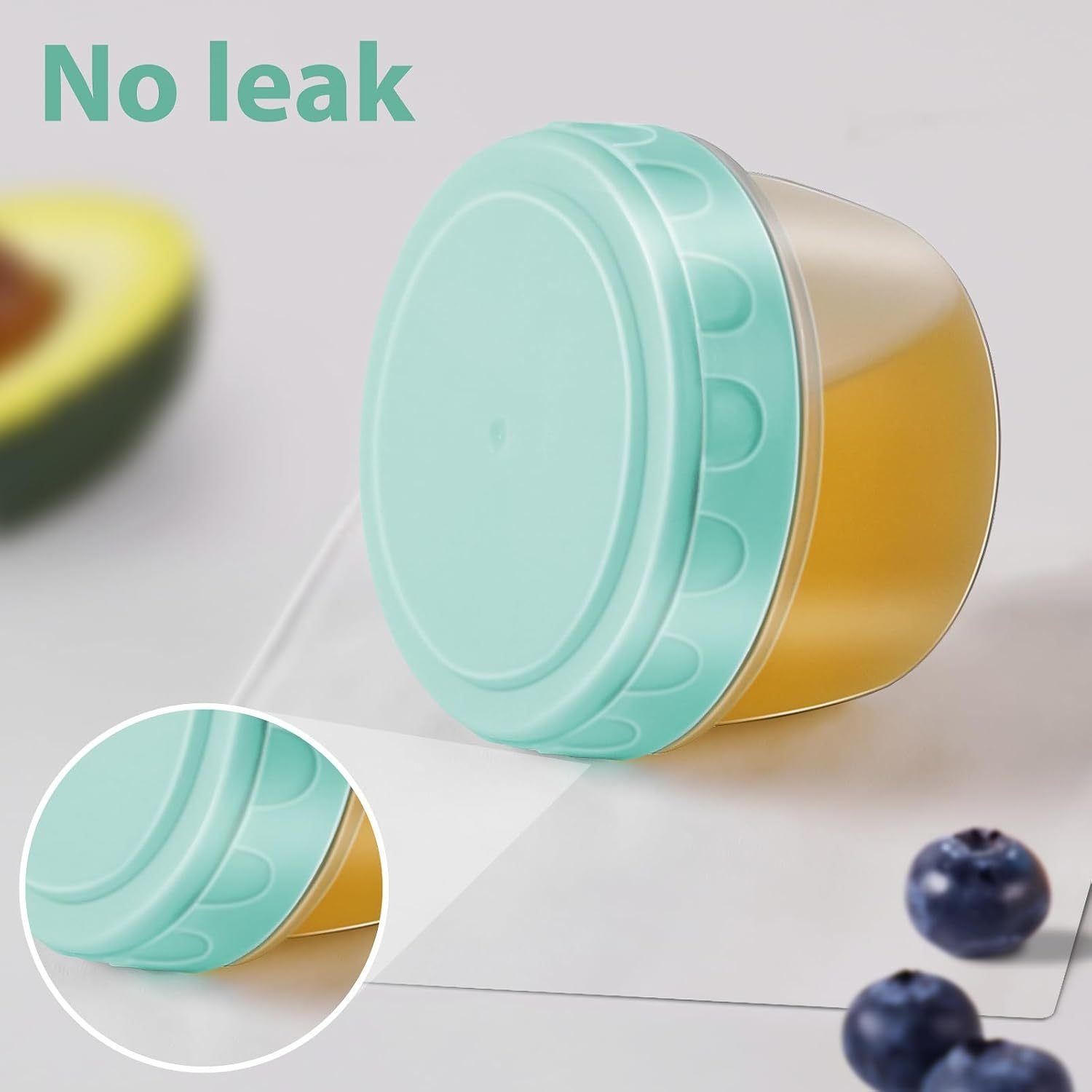 Recipiente de molho para salad - Food Storage Bowls avaliação e preço