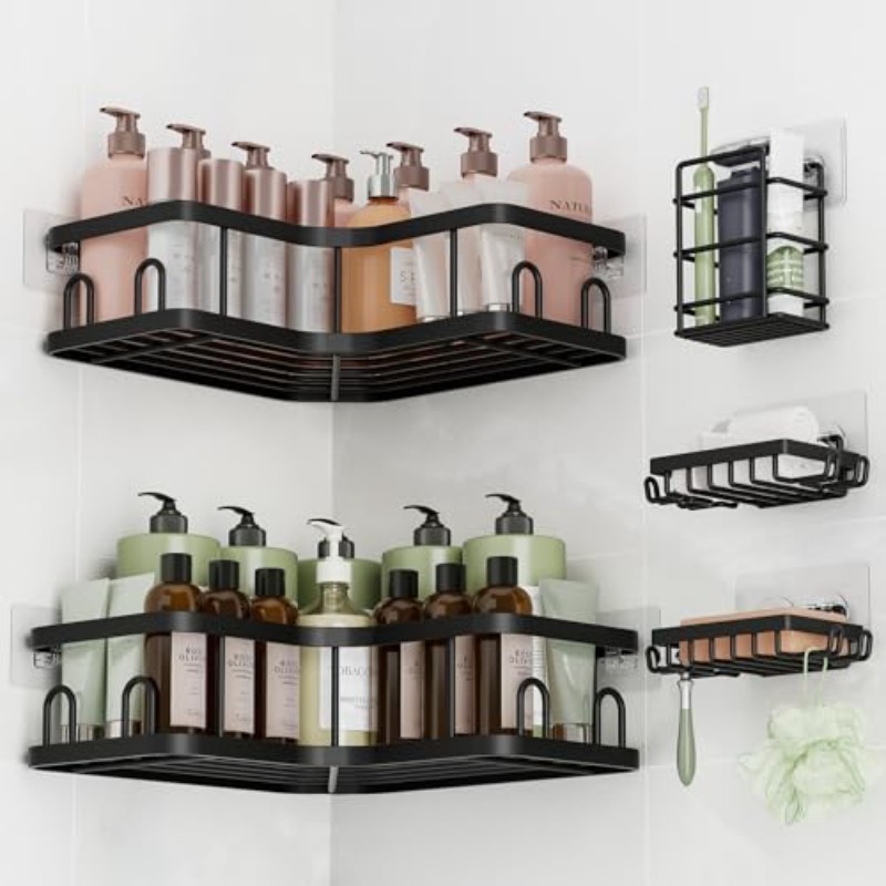 Suporte de Canto para Chuveiro - Food Storage Shelving avaliação e preço
