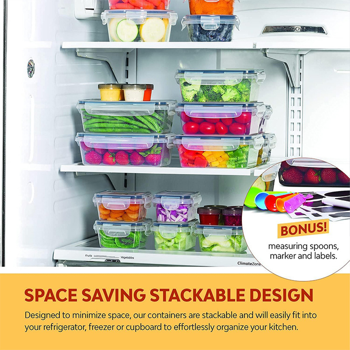 24 pçs/set caixa de armazename - Food Storage Bowls avaliação e preço