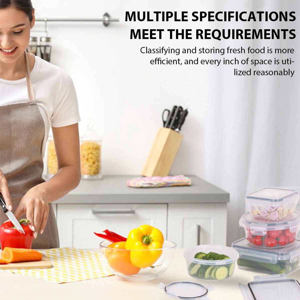 24 pçs/set caixa de armazename - Food Storage Bowls avaliação e preço