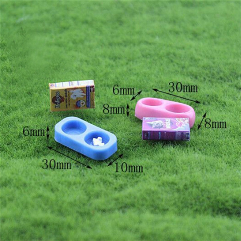 2 pçs/set casa de bonecas mini - Food Storage Table avaliação e preço