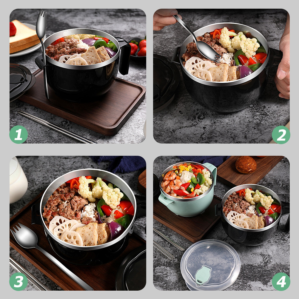 Conjunto de Tigelas de Aço Ino - Food Storage Stainless Steel avaliação e preço