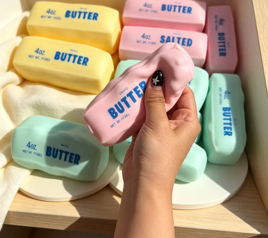 Bola Anti-stress Squishy em Fo - Food Storage For avaliação e preço