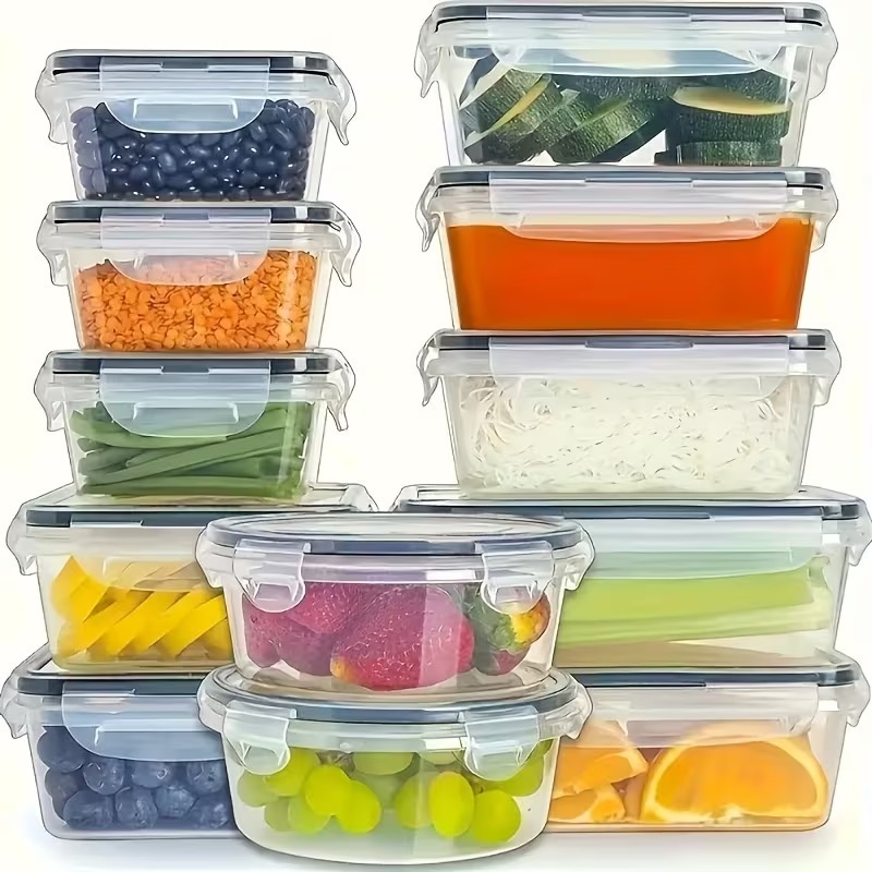 Conjunto de 4 Recipientes Tran - Food Storage Order avaliação e preço