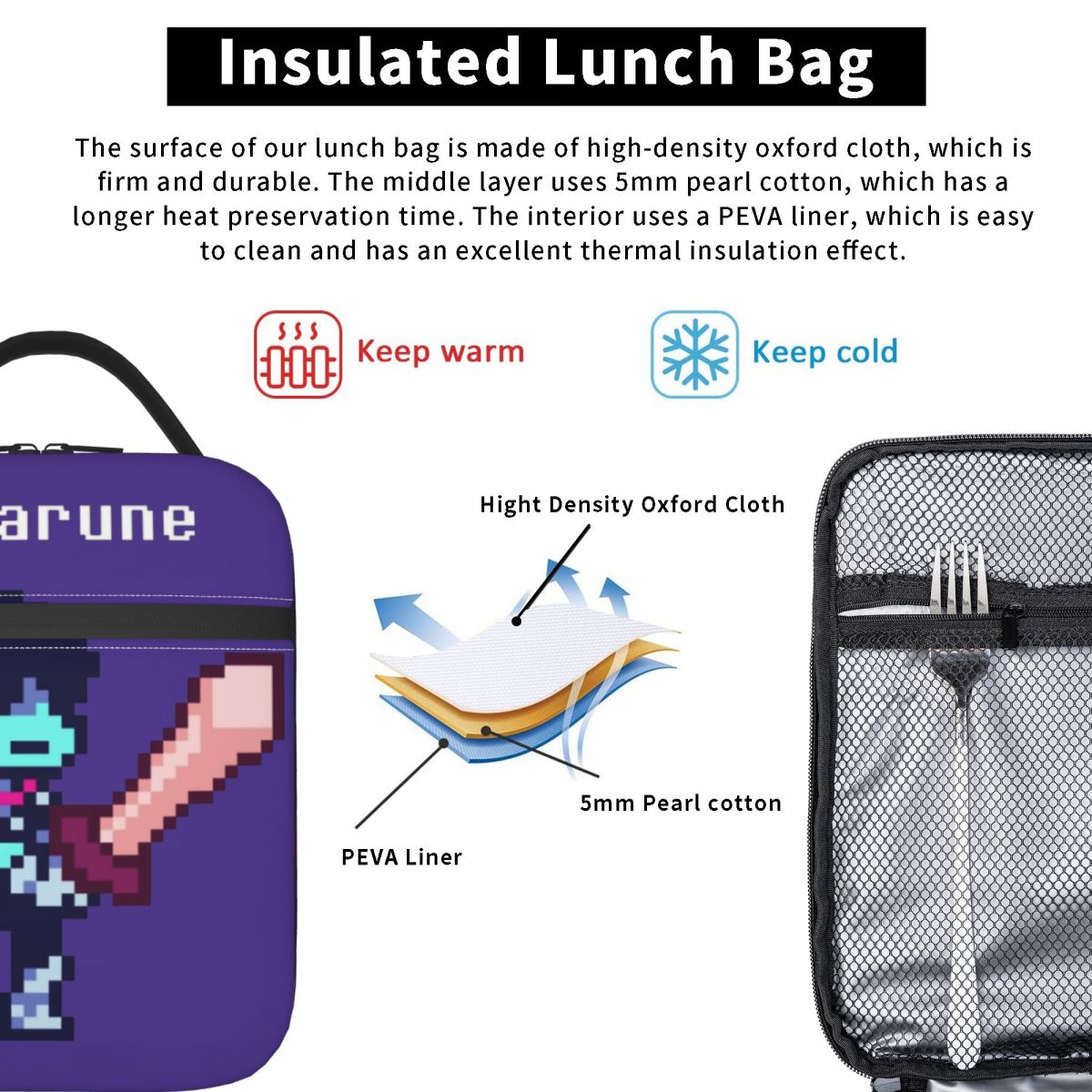 Delta rune kris deltarune saco - Food Storage Kris avaliação e preço