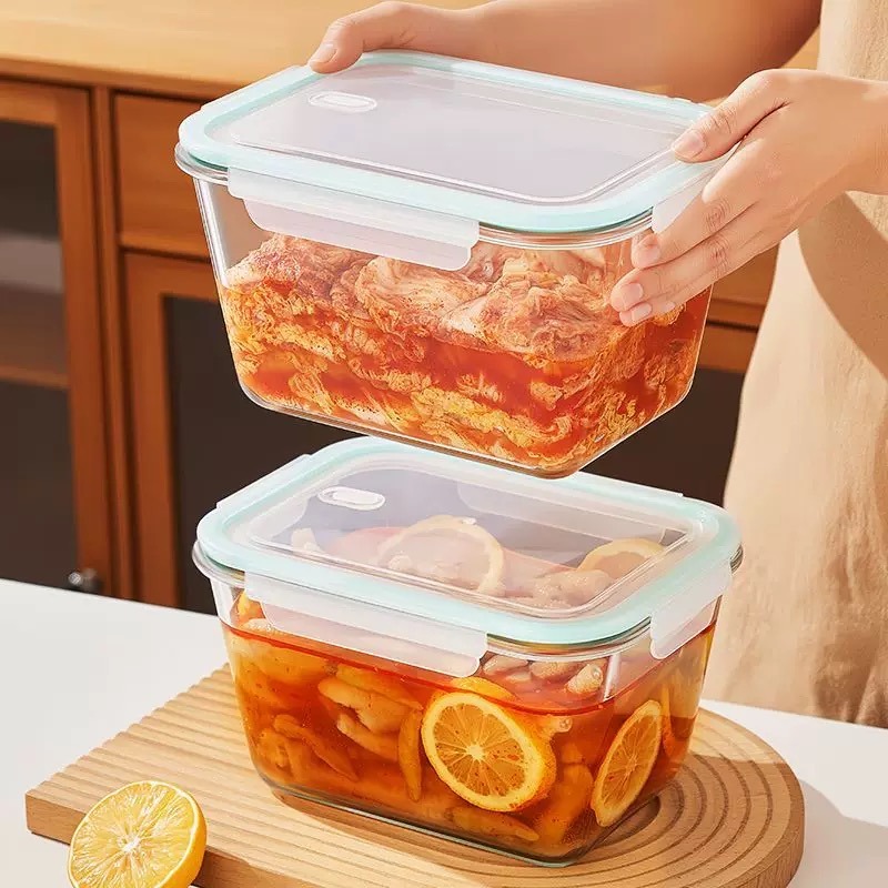 Recipiente de Vidro de Grande  - Food Storage Glass avaliação e preço