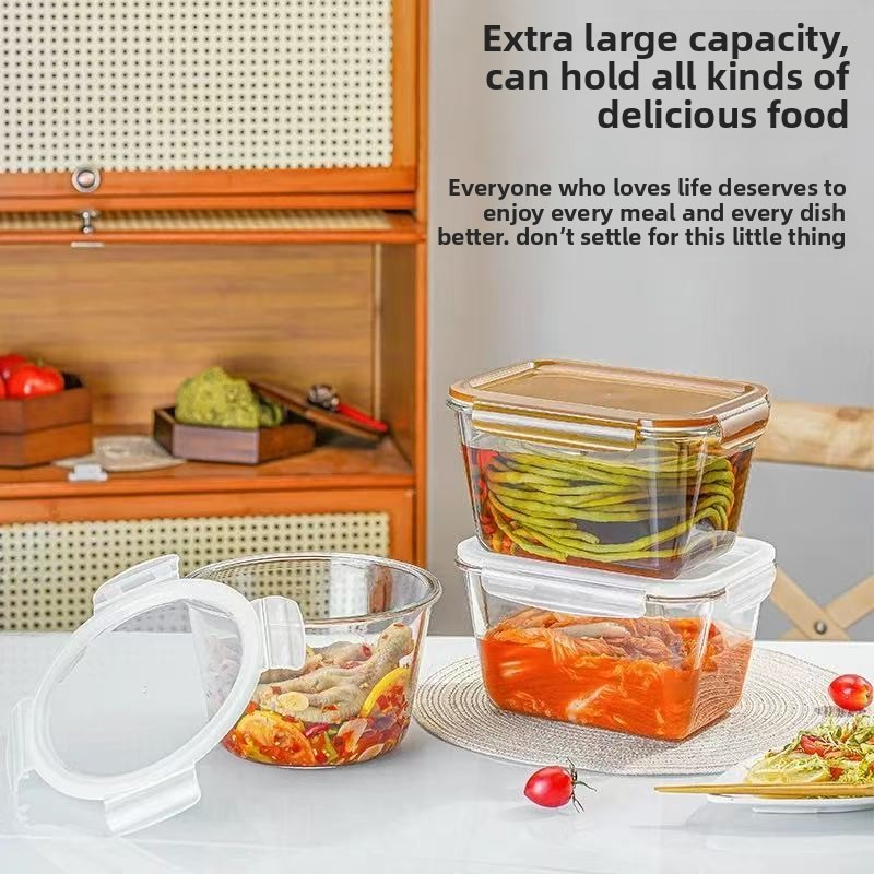 Recipiente de Vidro de Grande  - Food Storage Glass avaliação e preço
