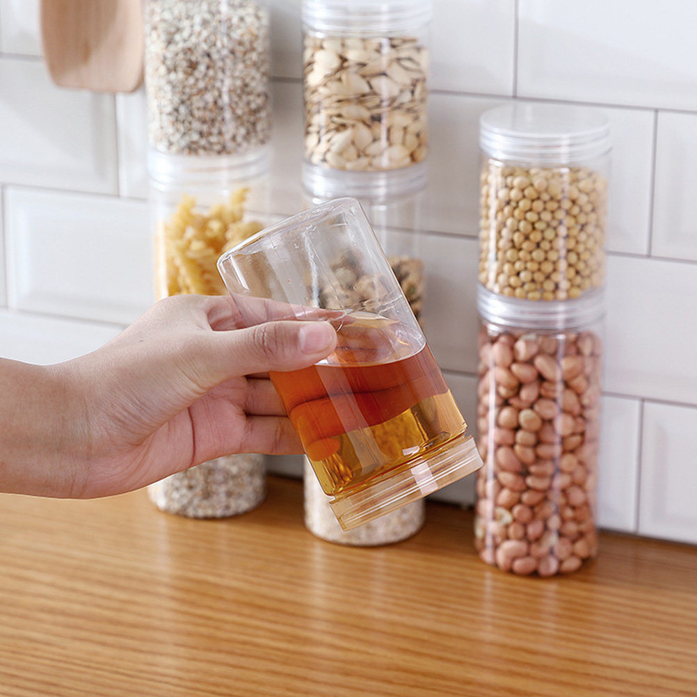 10 Potes de Plástico Transpare - Food Storage Lid avaliação e preço