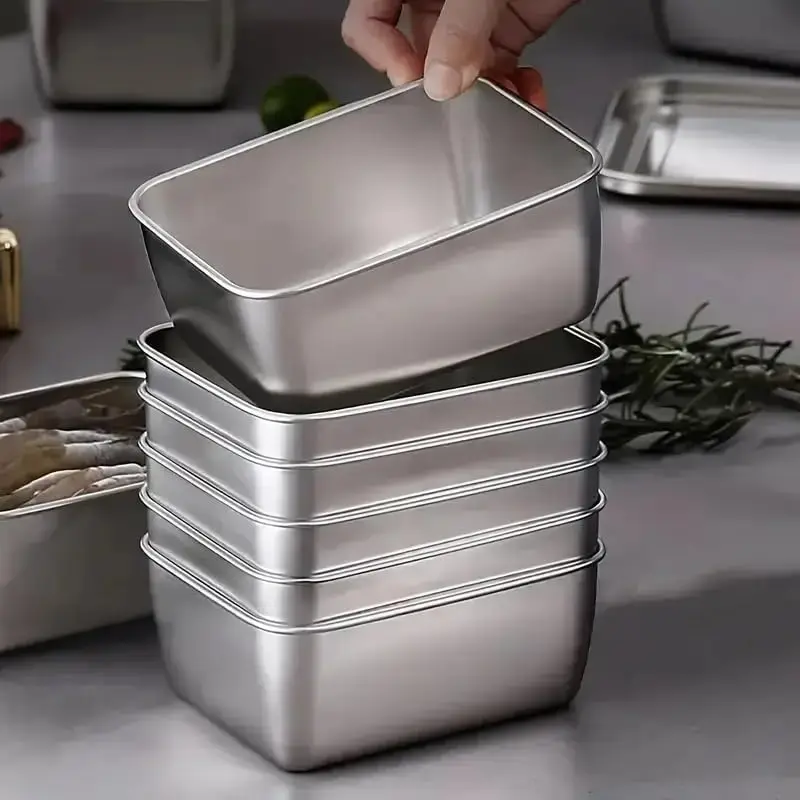 Recipientes de armazenamento d - Food Storage Stainless Steel avaliação e preço