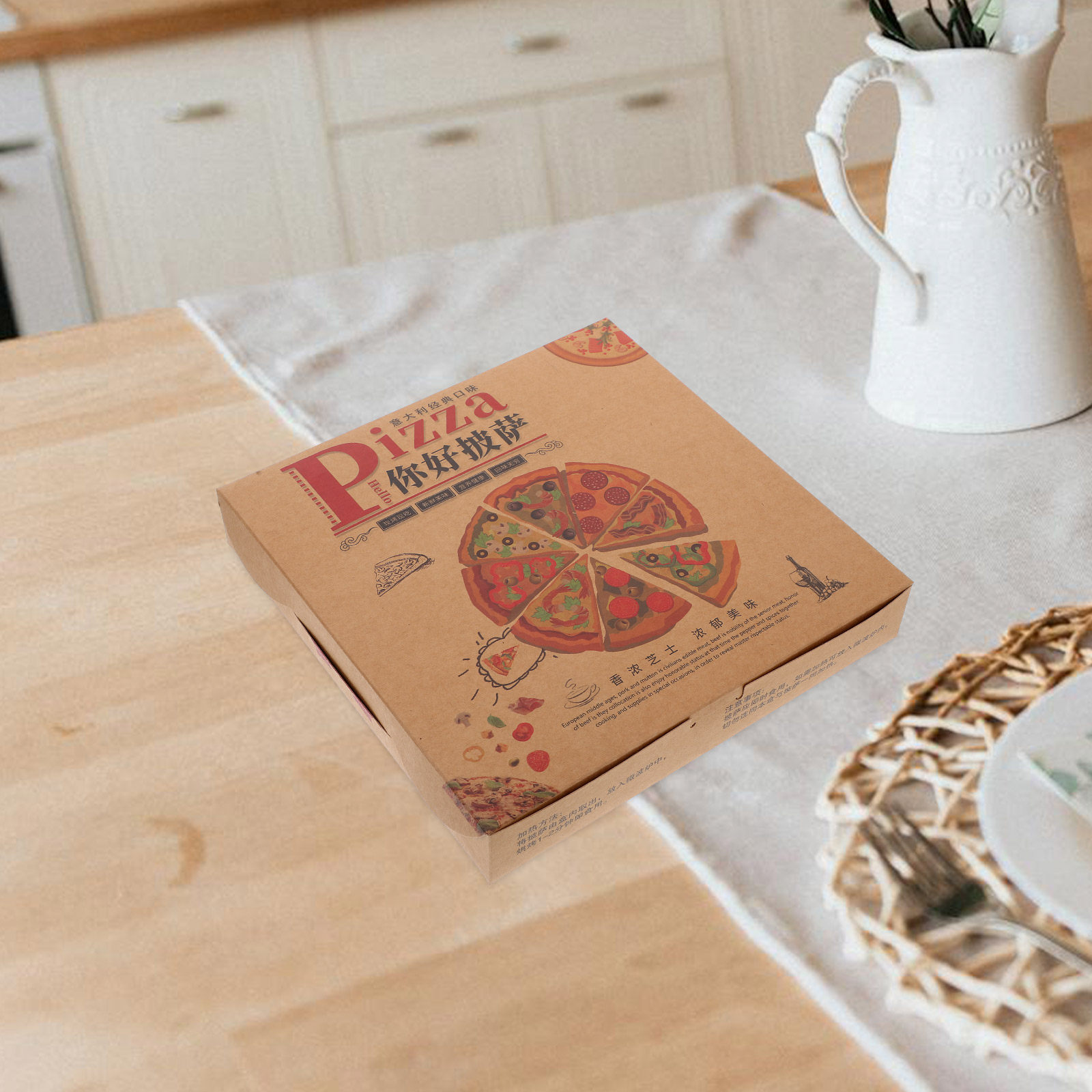 20 Caixas de Pizza de Papelão  - Food Storage Box avaliação e preço