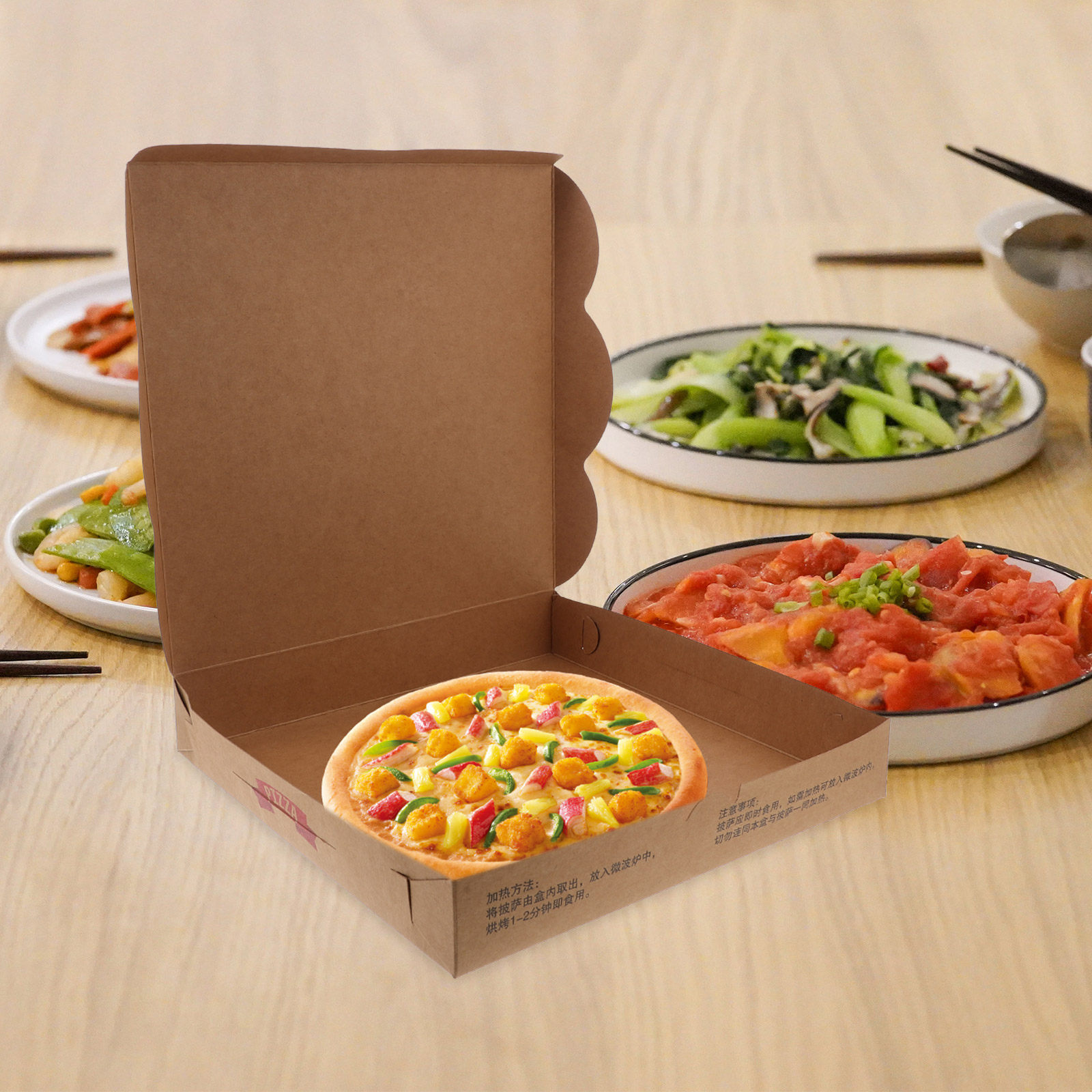 20 Caixas de Pizza de Papelão  - Food Storage Box avaliação e preço