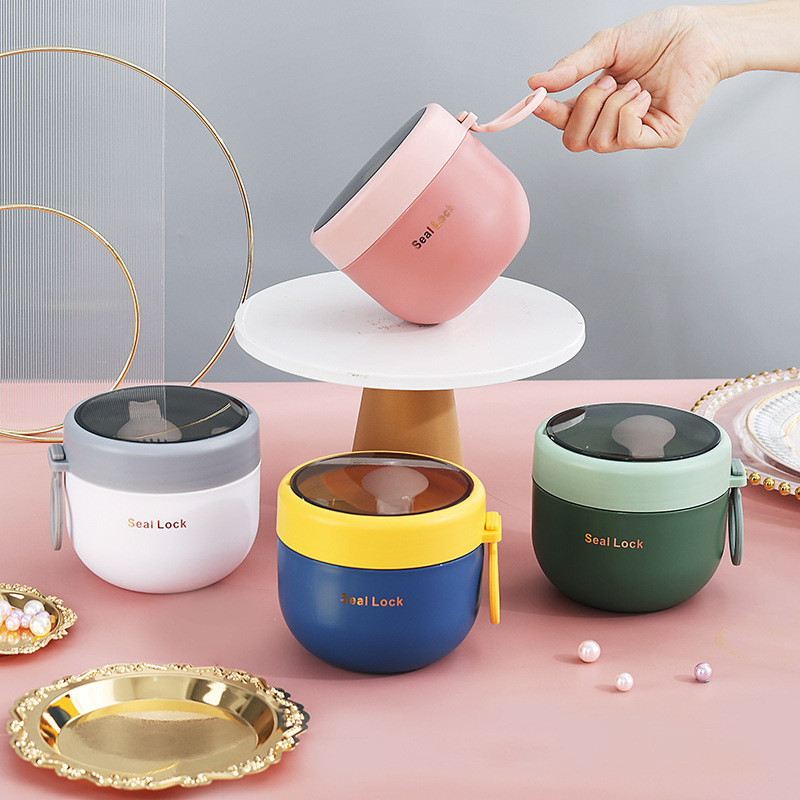 Copos de sopa de aço inoxidáve - Food Storage Thermos avaliação e preço